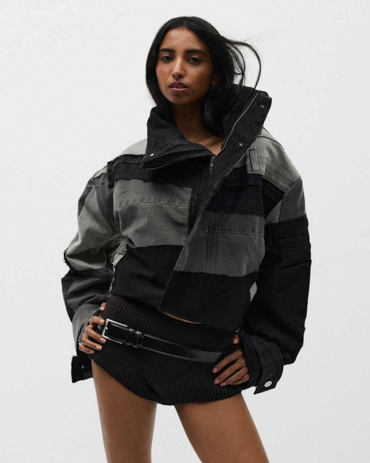 BLACK DENIM JACKET