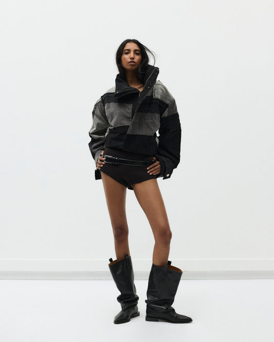 BLACK DENIM JACKET